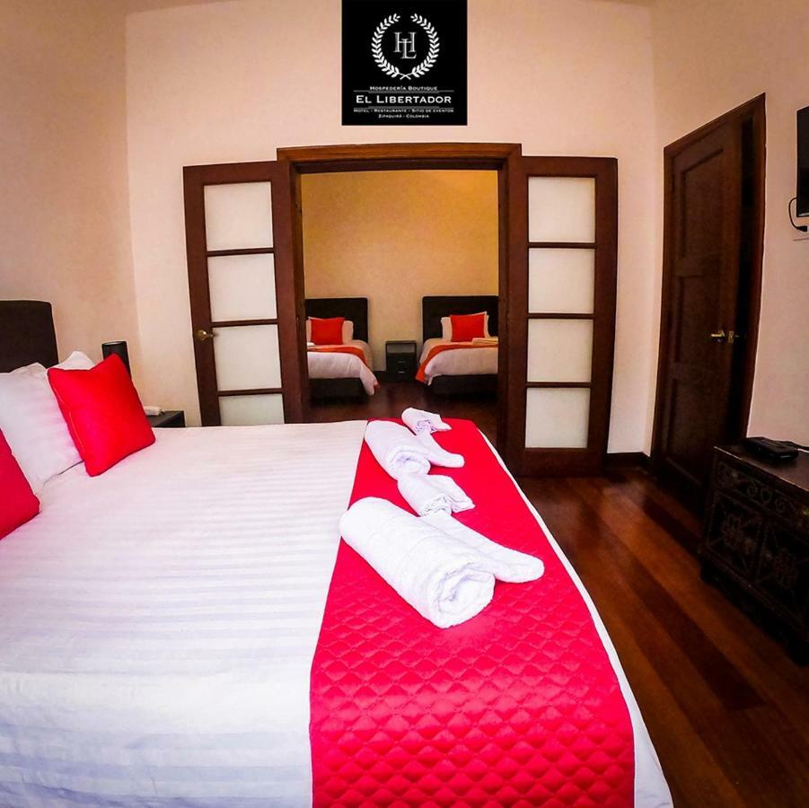 Hotel Boutique El Libertador Zipaquirá Dış mekan fotoğraf